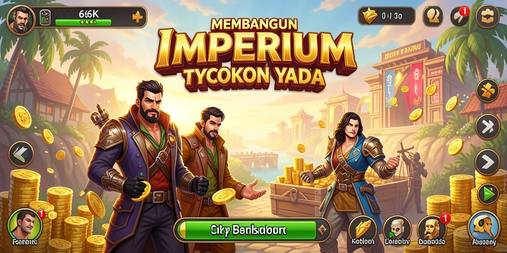 Tampilan gameplay 66K yang menarik dan interaktif.
