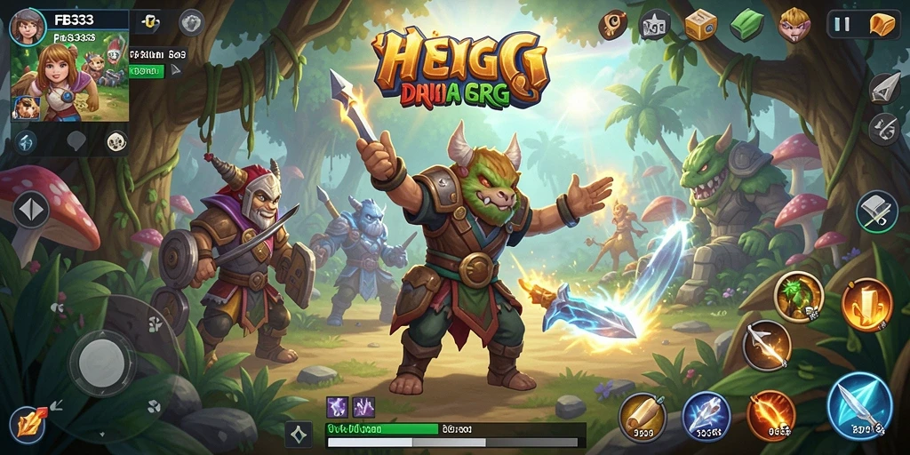 Tampilan gameplay seru di dunia fantasi FB333.