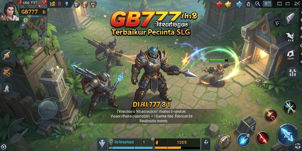 Tampilan gameplay menarik dari GB777 dengan pertarungan strategi yang mendebarkan.