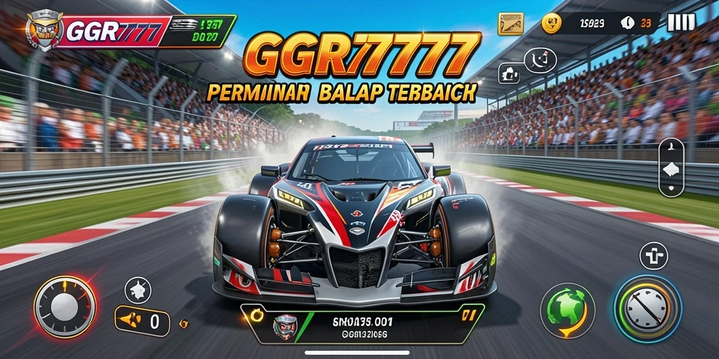Tampilan menarik dari gameplay GGR7777 yang menampilkan aksi balap cepat.