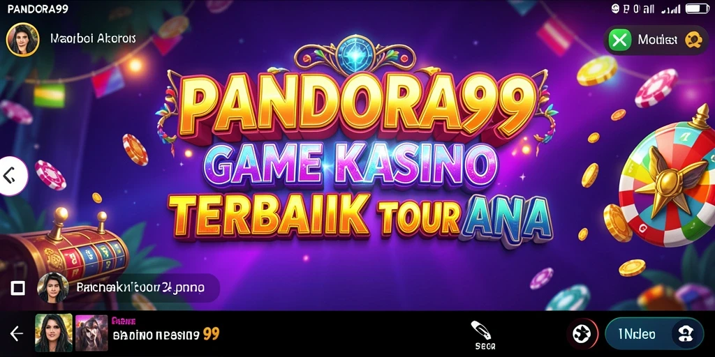 Screenshot PANDORA99 menampilkan gameplay seru dari permainan kasino.