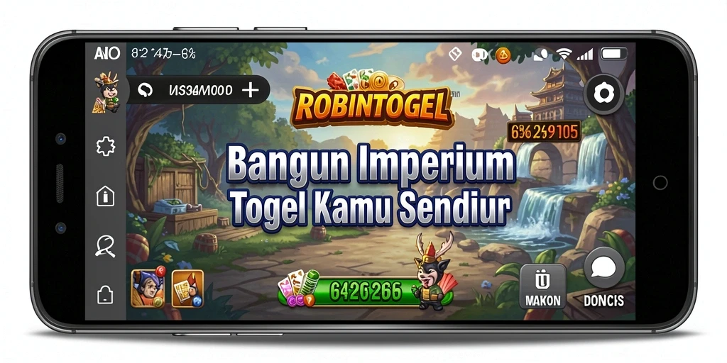 Tampilan gameplay menarik dari ROBINTOGEL dengan berbagai strategi Tycoon.