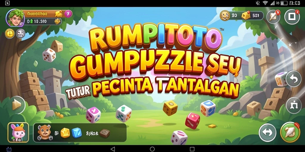 Tampilan gameplay RUMPITOTO yang seru dan penuh tantangan.