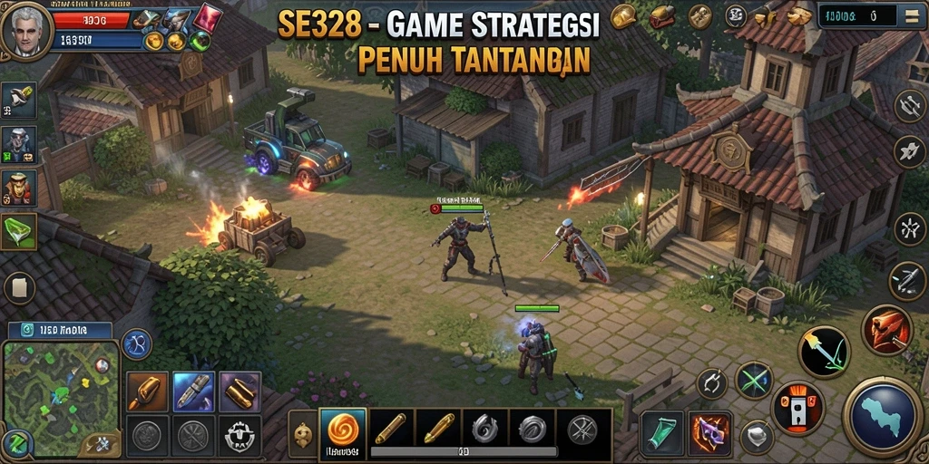 Tampilan gameplay menarik dari SE328 yang penuh strategi dan tantangan.