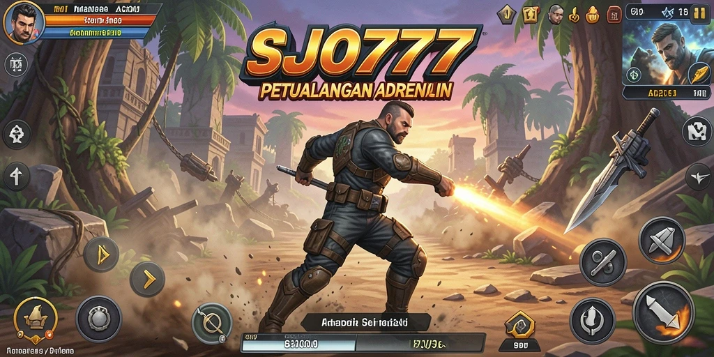 Tampilan gameplay SJO777 yang mendebarkan dan penuh aksi.