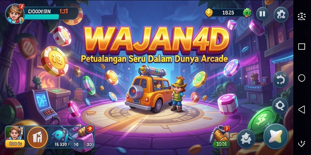 Gambaran gameplay seru dan menarik dari WAJAN4D.