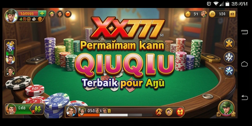 Tampilan utama gameplay QiuQiu di XXX777 yang seru.